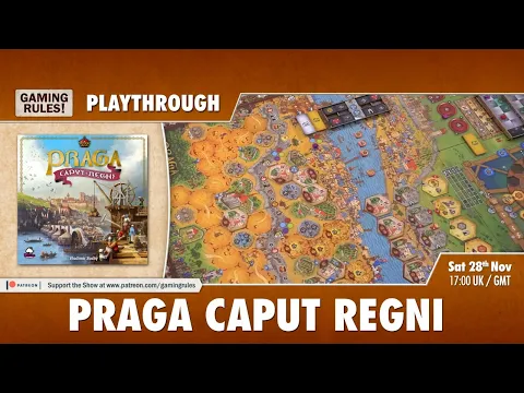 Praga Caput Regni - 3-player playthrough