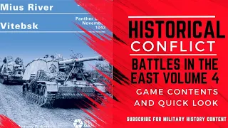 Battles in the East Volume 4: Game Contents, Rules and Quick Look (4k) #boardgaming #ww2