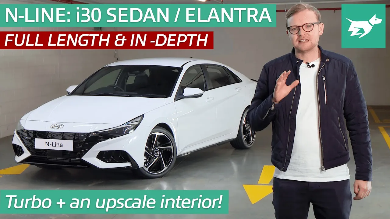 Hyundai i30 Sedan N-Line (Elantra N-Line) 2021 review walkaround | Chasing Cars