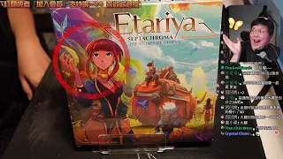 Unboxing➤Etariya: Septachroma | Artistic Grand Renovation! #boardgames #brettspiele