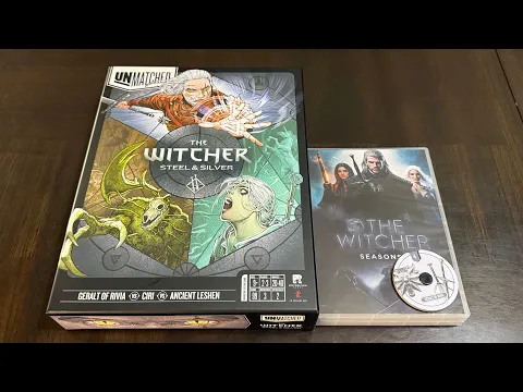 Unmatched: The Witcher - Steel & Silver (Restoration) - Unbox & Initial Impressions of Season 4+