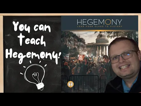 Hegemony How To Teach - Goals, Game Board, and Phases