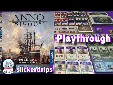 Anno 1800 (Board Game) | Playthrough
