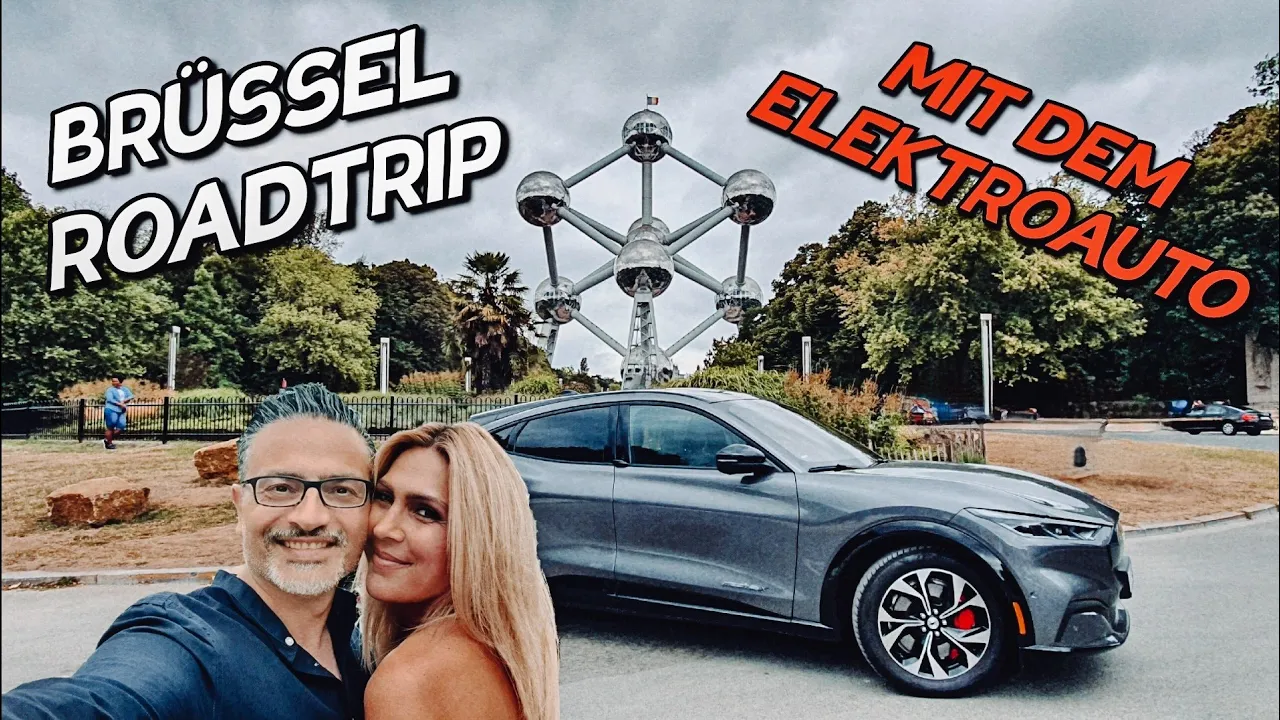 Brüssel im Elektroauto Mustang Mach-E entdecken. E - Reisebericht