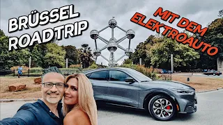 Brüssel im Elektroauto Mustang Mach-E entdecken. E - Reisebericht
