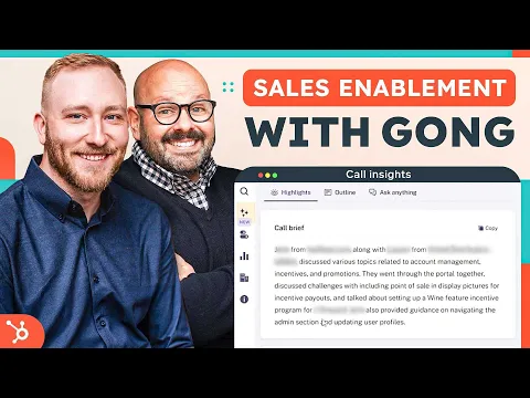 The Sales Enablement Tool You NEED in 2024 (Gong App For HubSpot)