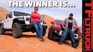 2020 Jeep Gladiator vs Chevy ZR2 Bison: Watch These Off-Road Titans Battle it out in Moab, Utah!