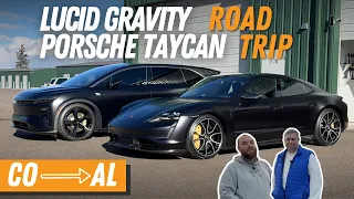 Lucid Gravity & Porsche Taycan On A 1,500-Mile Road Trip! CO To AL