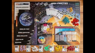 High Frontier 4 All with Modules 0124 on Tabletopsim  - 2players Altruism scenario Cooperation - Raw