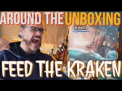 UN PRANZETTO PER IL KRAKEN! Around the unboxing: Feed the Kraken