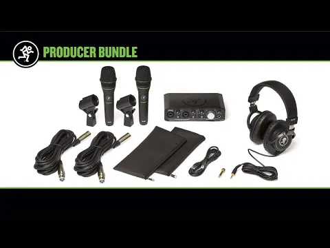 Product video thumbnail for Mackie Producer Bundle with Onyx Producer Interface