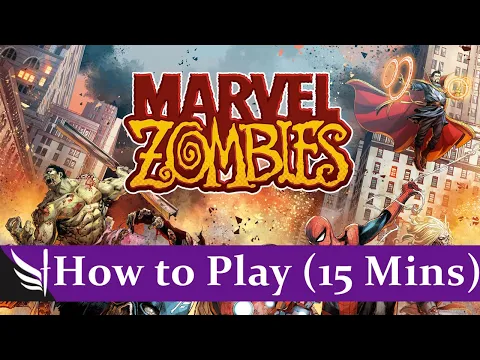 How to play Marvel Zombies: A Zombicide Game (Zombie & Hero Mode)