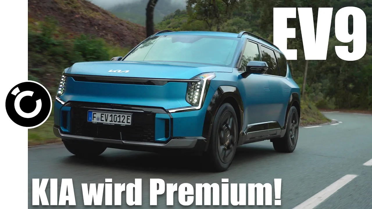 KIA EV9 gefahren - Konkurrenz für BMW iX, Tesla Model X & VW ID.BUZZ!