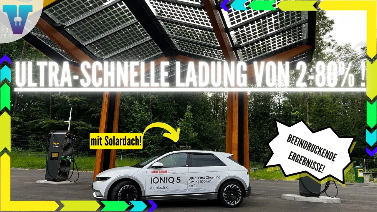 IONIQ 5 lädt brutal schnell - Solardach, Verbrauch und Infos [Deutsch 4K] | Vision E Drive Nr.166