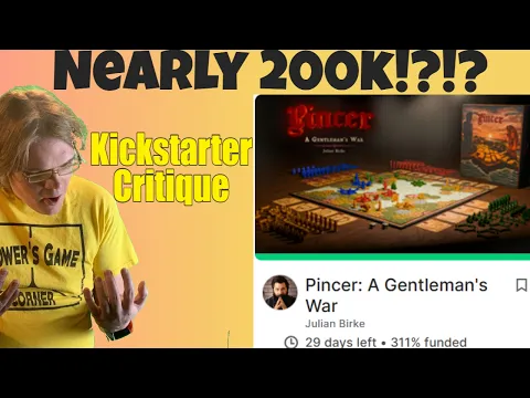 Pincer: A Gentleman's War (D+) Kickstarter Critique Review