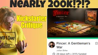 Pincer: A Gentleman's War (D+) Kickstarter Critique Review