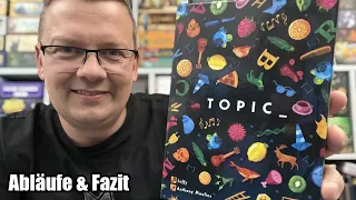 Topic (Sit down!) - Kommunikation und Schnelligkeit mit Silben - ab 8 Jahre