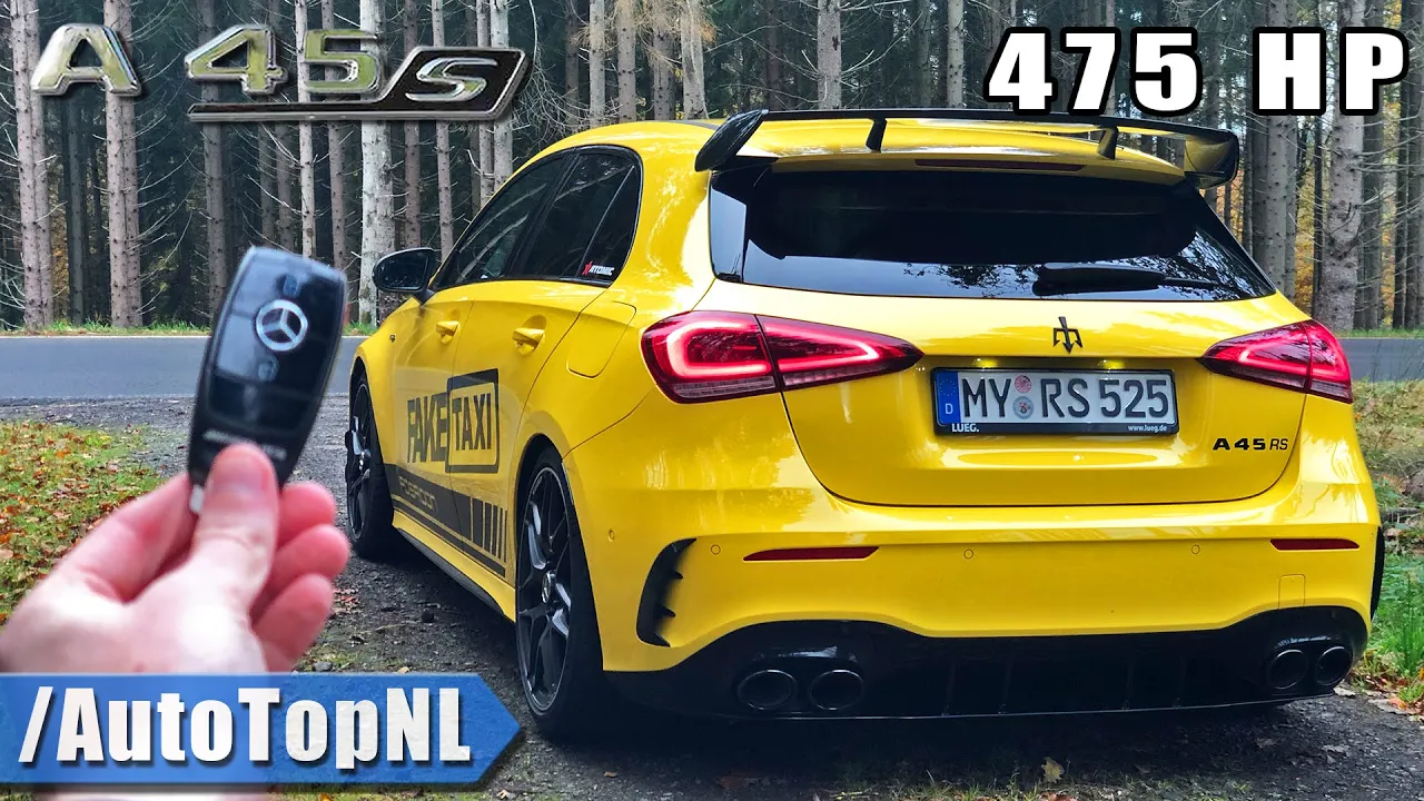 475HP Mercedes-AMG A45 S REVIEW *295KMH* on AUTOBAHN [NO SPEED LIMIT] by AutoTopNL