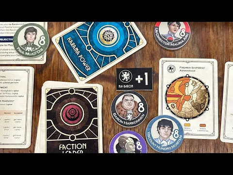 Faction Leader Disks for Dune - Review