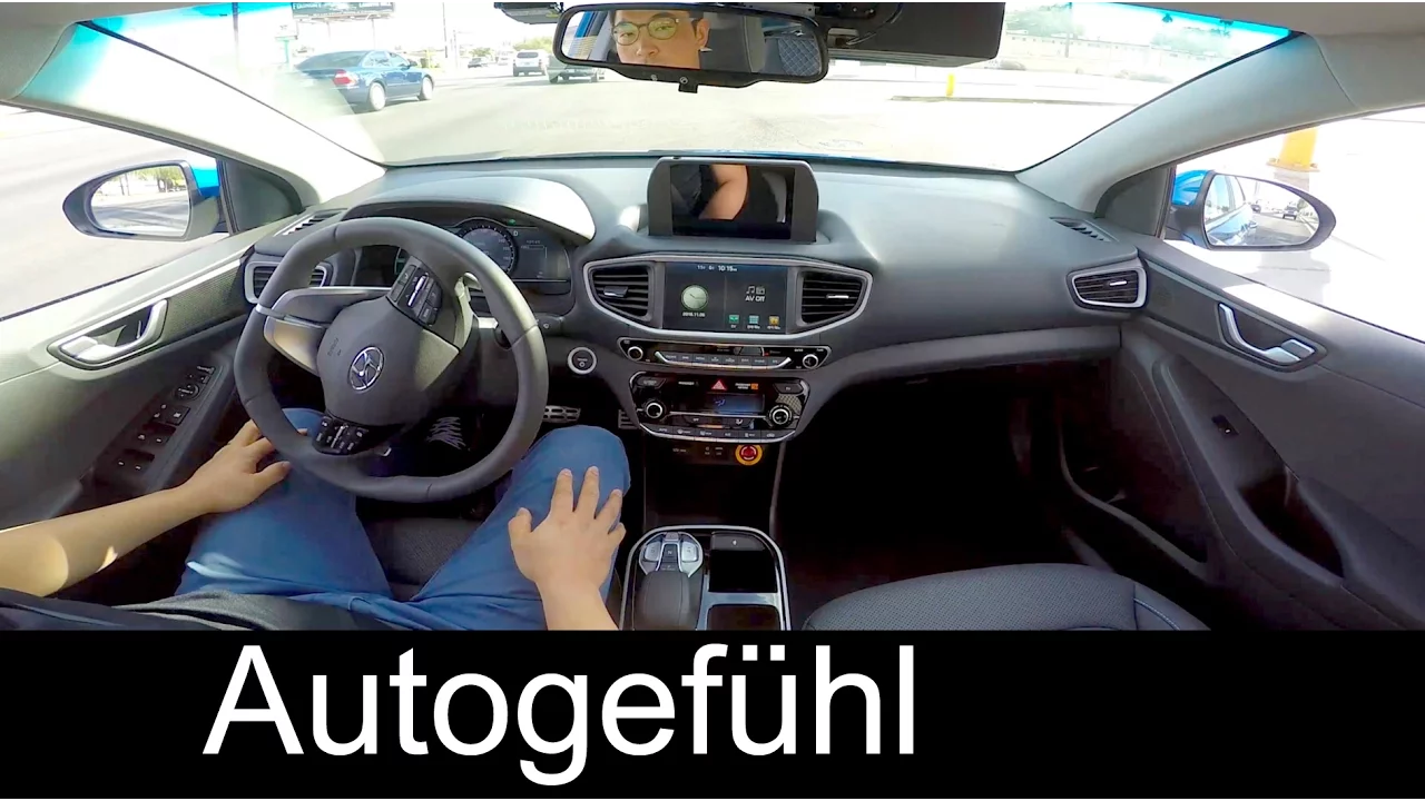 Hyundai Ioniq Electric Autonomous Concept self-driving vehicle for L.A. motor show