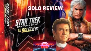 Star Trek: Captain's Chair - To Boldly Go & Second Contact Solo Review - Not Bored Gaming