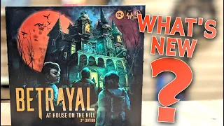 The Big Changes in Betrayal 3rd Edition