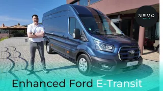 New Enhanced Ford E-Transit - More Everything! (Range, Charging Speed)