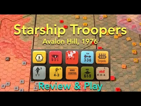 Starship Troopers (Avalon Hill) Review & How to Play