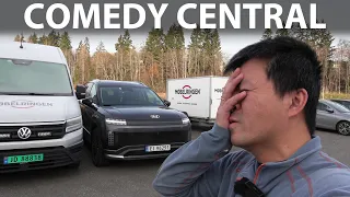 Hyundai Ioniq 9 autoparking test