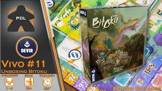 Vivo #11 - Unboxing Bitoku | Devir | Germán Millán | Partida de Locos |