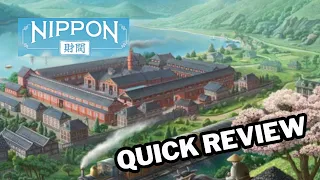Nippon: Zaibatsu Quick Review