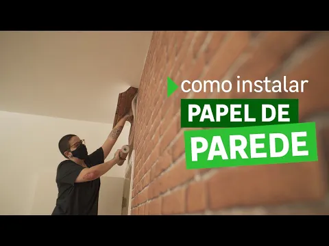 Papel de Parede TNT Folhas Verde 0,53x10m