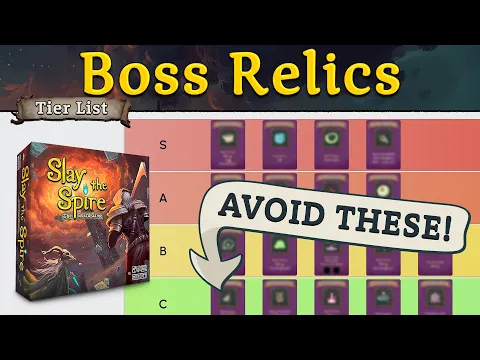 All 20 Boss Relics Ranked | Slay the Spire: The Board Game