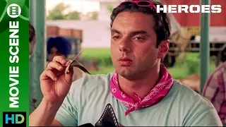 Sohail khan eats at a Dhaba | Movie Scene | Heroes | Sohail Khan & Vatsal Sheth
