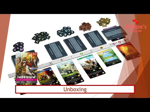 Imperium: Classics [Board Game] - Unboxing