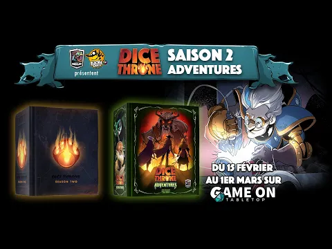 DICE THRONE SAISON 2 + ADVENTURES : La campagne en 2 Minutes [TRAILER FR]