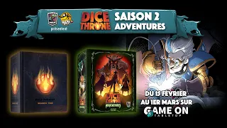 DICE THRONE SAISON 2 + ADVENTURES : La campagne en 2 Minutes [TRAILER FR]