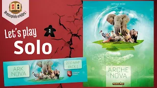 Arche Nova Map Pack 1 - Solo Let's Play (DE) [Zooplan: Geozoo]