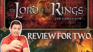 Lord of the Rings the Card Game: A Review for Two