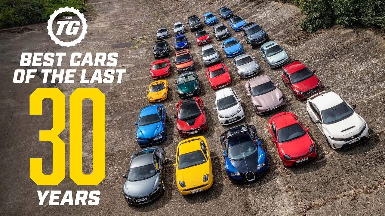 Top Gear’s Best Cars Of The Last 30 Years