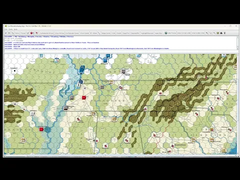 The U. S. Civil War - Turn 5 - Curtis Stalls in Arkansas, Union reclaim KY -Jackson marches on WV