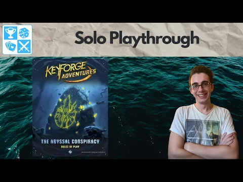 Fighting evil with evil. KeyForge: Abyssal Conspiracy [Solo Playthrough]