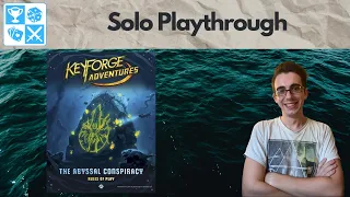 Fighting evil with evil. KeyForge: Abyssal Conspiracy [Solo Playthrough]