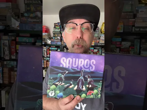 Sauros: Combining Trick Taking with Tile Laying! #boardgames #games #gamenight #dinosaur #tabletop