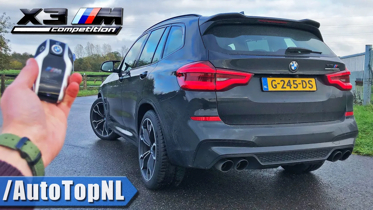 BMW X3M Competition REVIEW POV on ROAD & AUTOBAHN (NO SPEED LIMIT) by AutoTopNL