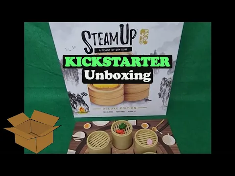 Steam Up Deluxe Edition Unboxing