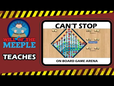 Cant Stop on Board Game Arena Tutorial & Gameplay playthough