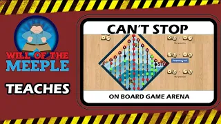 Cant Stop on Board Game Arena Tutorial & Gameplay playthough