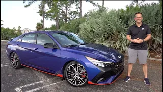 Is the 2022 Hyundai Elantra N a BETTER performance car than a VW GTI?