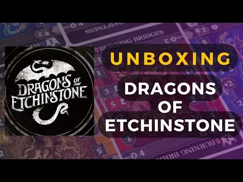 Dragons of Etchinstone Base Game and Expansions Unboxing | DaniCha